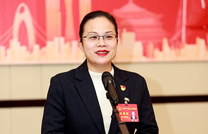 省人大代表、深圳市寶安灣垃圾分類處理有限公司黨支部副書記陳瓊：身邊的港澳朋友越來(lái)越多